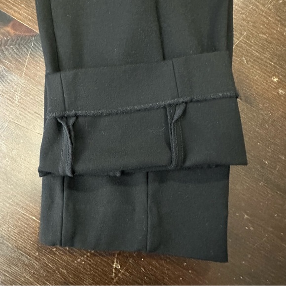 Vince. Women Black Tapered Leg Stove Pipe Stretch Knit Pants Size 6 #V077921498 - Picture 11 of 12